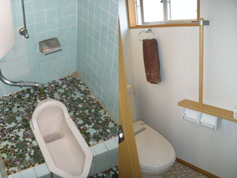 エコポイントのお蔭でドアを新調することができました。