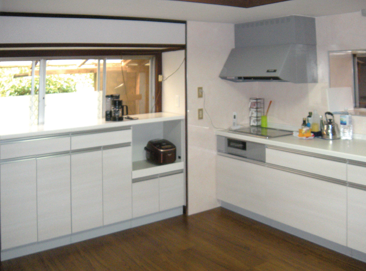 サン・リフォーム岩国店キッチン施工例