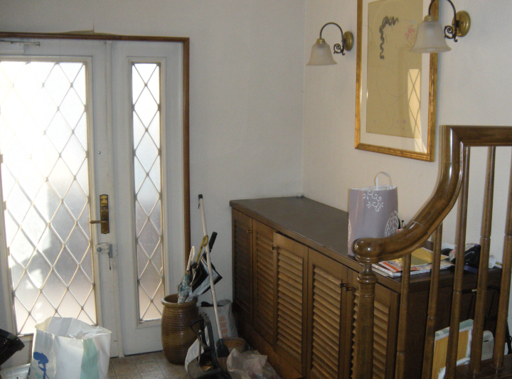 リシェント_サン・リフォームの玄関ドア施工前