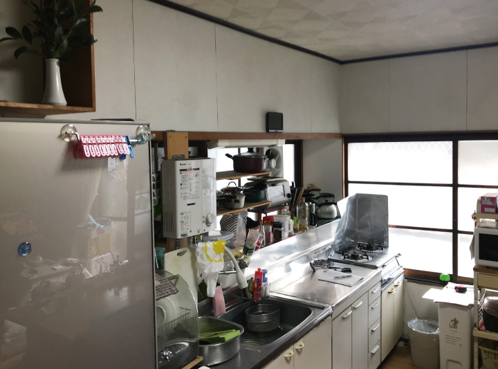 施工前　キッチン　サン・リフォーム