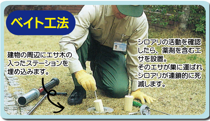 サン・リフォーム　白ありベイト工法